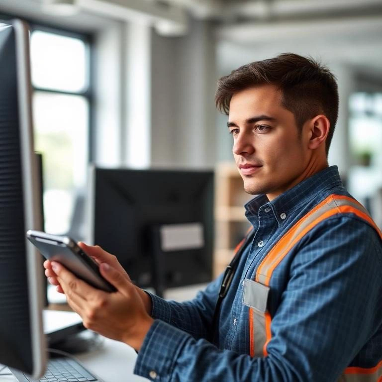 Safety quiz and certification interface